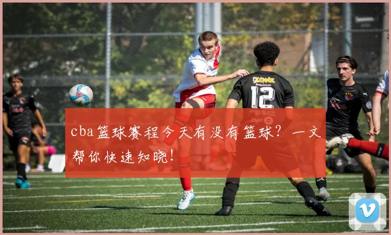 cba篮球赛程今天有没有篮球？一文帮你快速知晓！