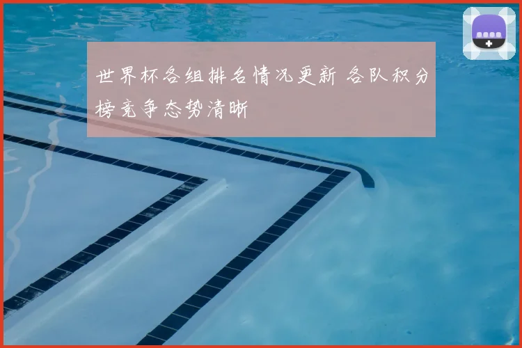 世界杯各组排名情况更新 各队积分榜竞争态势清晰